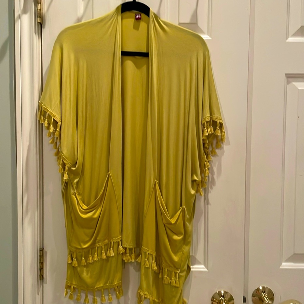 Kimono - chartreuse